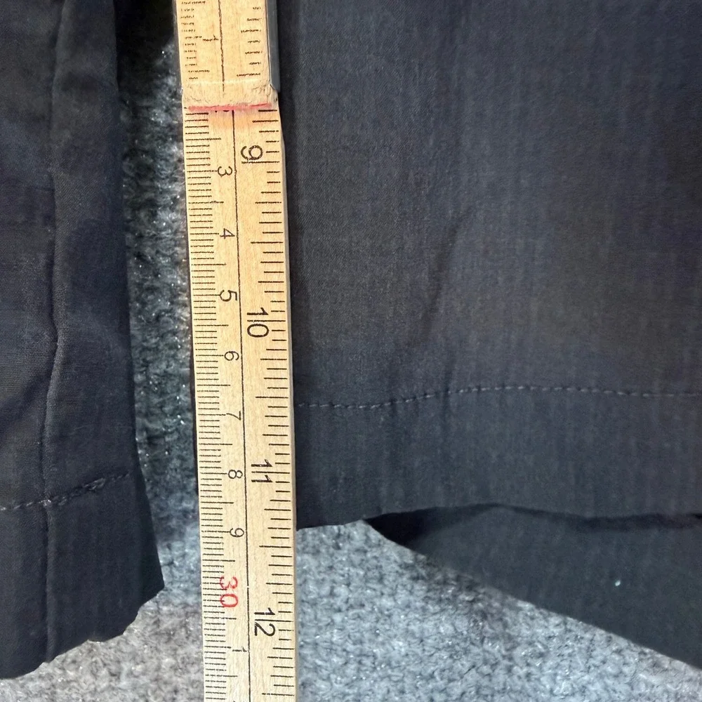 Greg Norman Golf Shorts Men 36 Black Stretch Performance Flat Front Bottoms‎